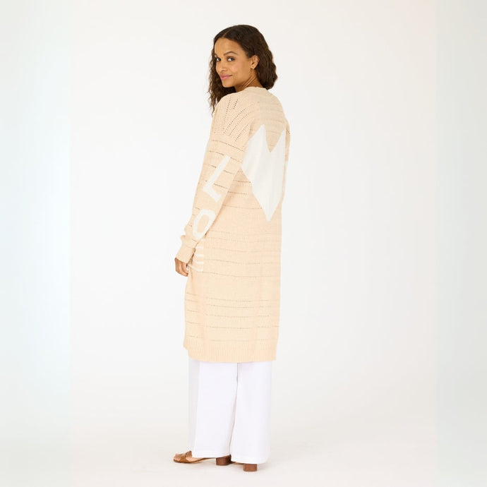Poppy Lovey Heart Duster Natural