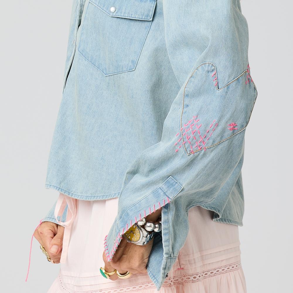 Western Pia Denim Shirt