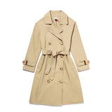Rox Trench Coat Khaki