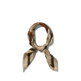 The Silk Mischa Deer Scarf Sand