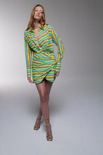 Future Looks Bright Wrap Dress