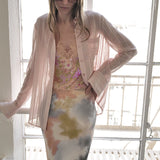 A Lister Midi Skirt Ojai Tie Dye