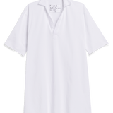 Mini Emma Henley Dress White