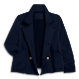 Cropped Sweatshirt Peacoat