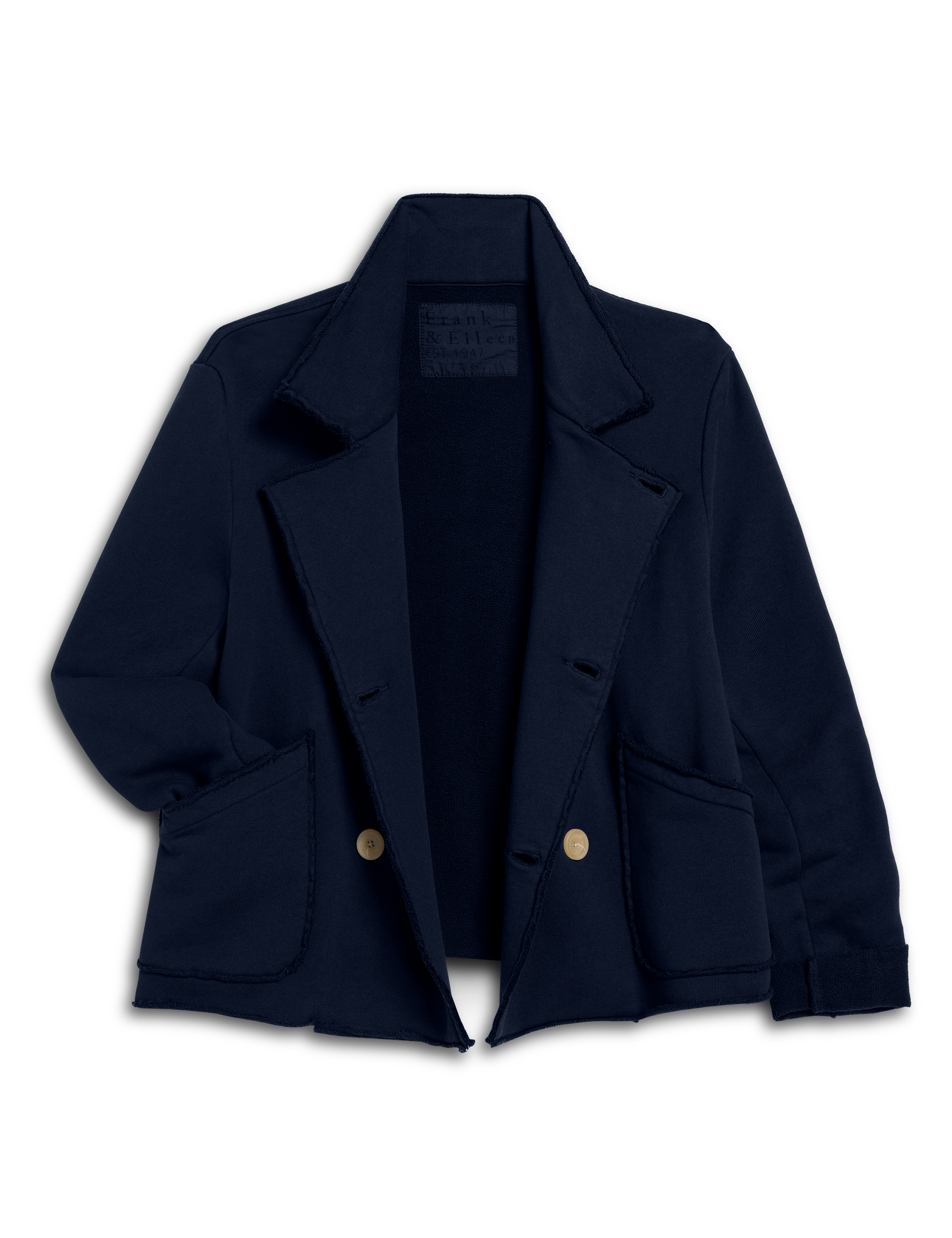 Cropped Sweatshirt Peacoat