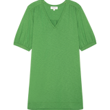Lea Dress Green Lawn