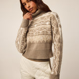 Koko Turtleneck Sweater Clay Heather