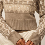 Koko Turtleneck Sweater Clay Heather