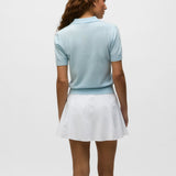 Bardot Cashmere Polo Sweater Mineral Mist
