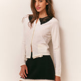 Lolani Cardigan Ivory