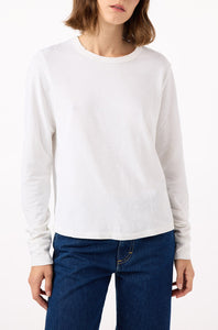 Love Long Tee White