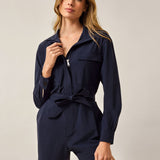 Phoenix Romper Maltese Blue