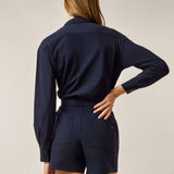 Phoenix Romper Maltese Blue