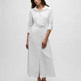 Ashe Shirt Dress — Arctic