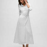 Ashe Shirt Dress — Arctic