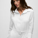 Ashe Shirt Dress — Arctic