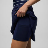 Phoenix Belted Shirt Dress Maltese Blue