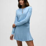 Pointelle Cardigan Wolf Blue