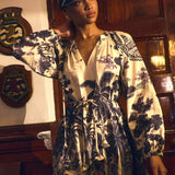 Lisette Dress Bermuda Toile