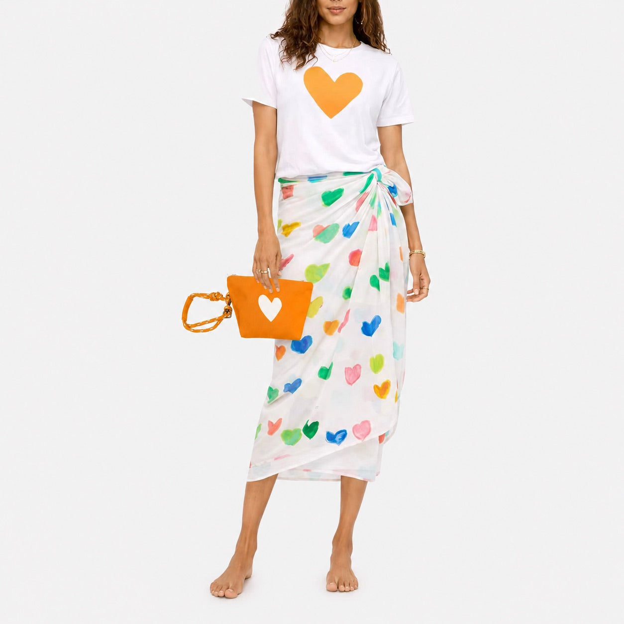 Imperfect Heart Wristlet