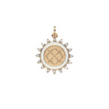 LOVE Petite Embellished Coin Necklace