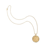 LOVE JW Original Pendant Coin Necklace