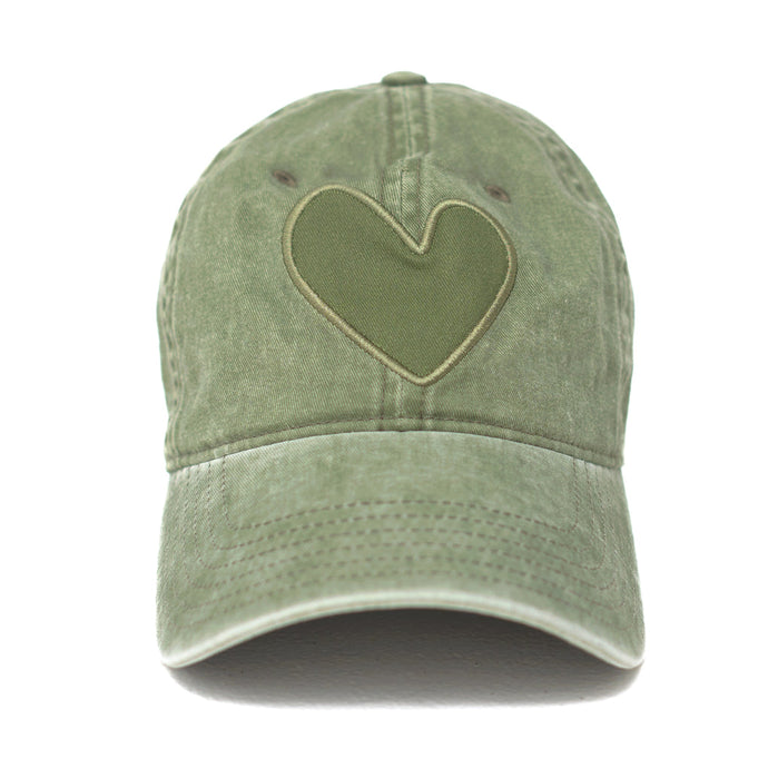 KR Imperfect Heart Baseball Hat Green