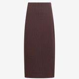 Matilda Skirt Dark Fig/Cream Multi
