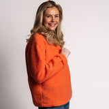Annie Half-Zip Sweatshirt Orange