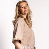Ivy Cotton Terry Top Mocca