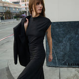 Neva Dress Jet Black