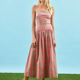 Newberry Dress Day Glow Check