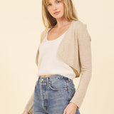Amari Cashmere Cardigan Oatmeal