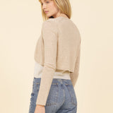 Amari Cashmere Cardigan Oatmeal