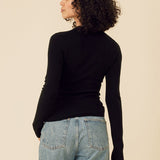 Bristol Merino Crewneck Black