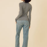 Bristol Merino Crewneck Slate