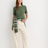 Serafina Cashmere T-Shirt Thyme