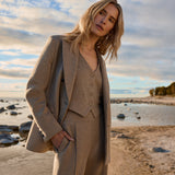 Ojai Vest Clay Heather