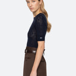 JANE ARGYLE S/SLV CREW SWEATER (D1)