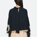 SHAY LACE L/SLV TOP (D1)