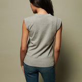 Patti Muscle Tank Heather Grey