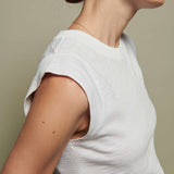 Patti Muscle Tank Optic White