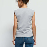 Patti Muscle Tank Heather Grey