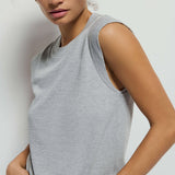 Patti Muscle Tank Heather Grey