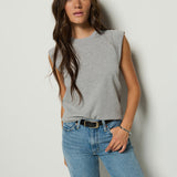 Patti Muscle Tank Heather Grey