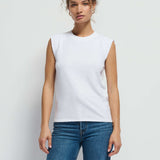 Patti Muscle Tank Optic White