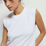 Patti Muscle Tank Optic White