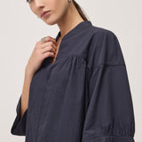 Short Poplin Dress Night