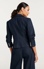 Petite Denim Khloe Blazer Indigo