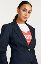 Petite Denim Khloe Blazer Indigo